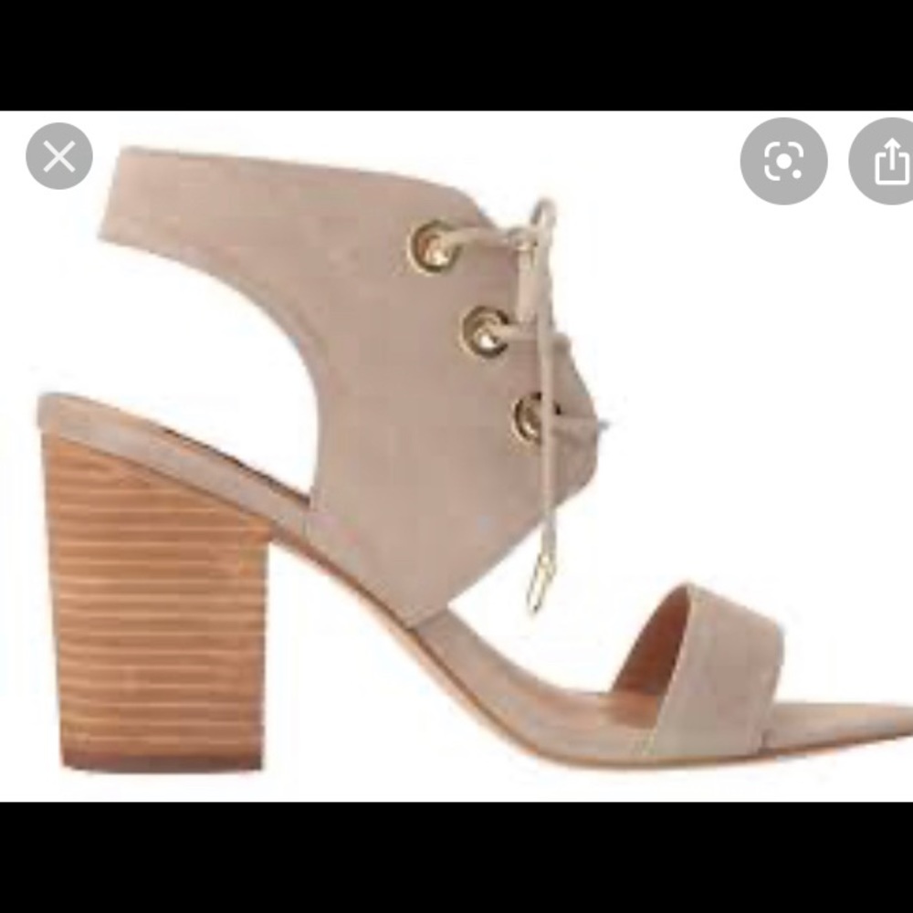 Steve Madden Taupe Strap Sandals